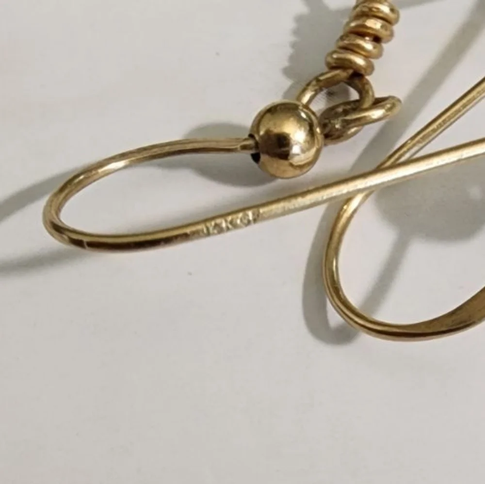 Champagne Crystal Matte Gold Inset Oval Earrings